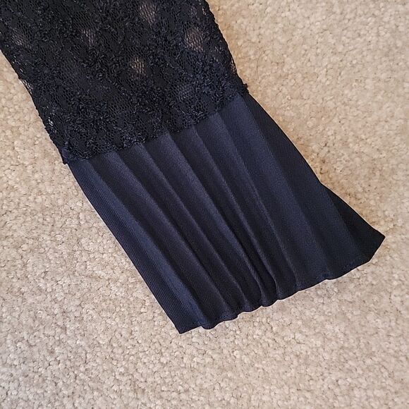 Sandro black lace fit and flare dress - Picture 11 of 14